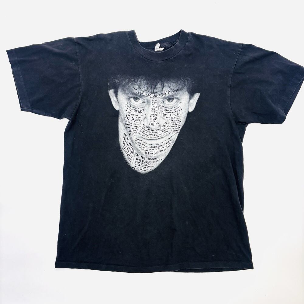 1996 Lou Reed "Set the Twilight Reeling" Hooky Wooky Tour T Shirt XL Winterland